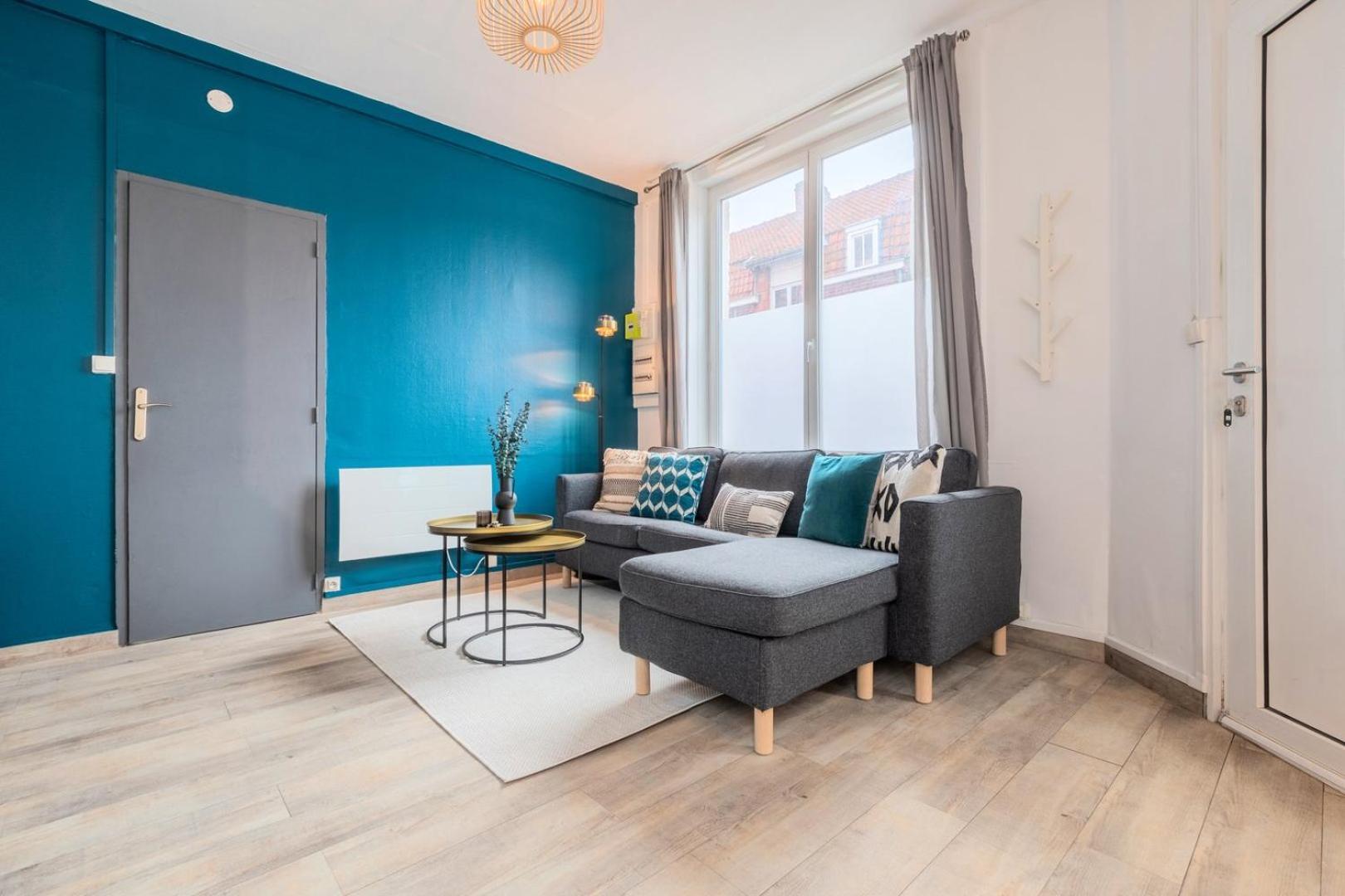 Ferienwohnung La Madeleine - Deux Pieces Equipe Exterior foto